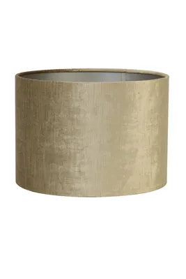 Productafbeelding van Light & Living - Lampenkap Cilinder, edelsteenlook - Brons - Ø40x30cm - Stoffen kap voor E27