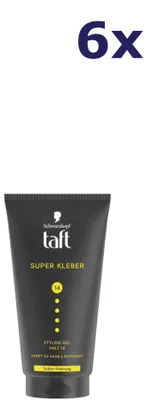 Produktbild von 6x Taft haargel SUPER KLEBER 150ml