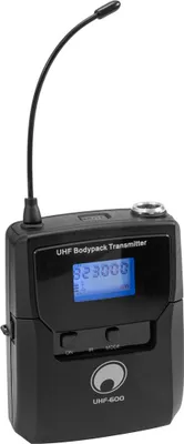 Produktbild von OMNITRONIC UHF-600 Taschensender 823-832/863-865 MHz