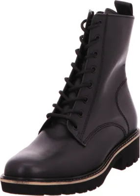 Produktbild von Gabor Comfort Schnürstiefelette - Schwarz Glattleder Größe: 41 Normal