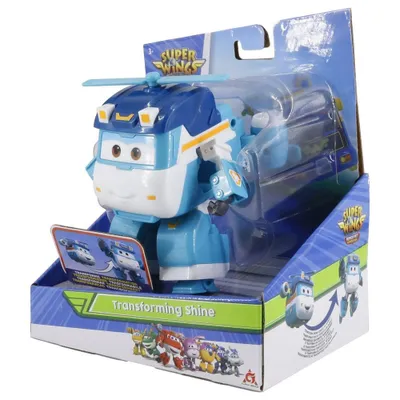 Zdjęcie produktu dla Figurka transformująca Super Wings Shine, ok. 13 cm