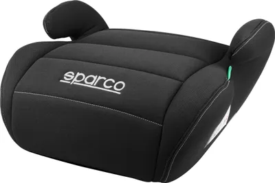 Produktbild von Sparco Kinderautositz Booster Schwarz i-Size für Jungen und Mädchen. Zugelassen ECE R129/03 125-150 cm. Mit 3 cm abwaschbarem Bezug. Hergestellt aus hochfestem ABS