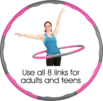 Produktbild von Hula Hoop-Serie zur ,Reifen mit Schaumstoff Hula-Hoop-Reifen für Fitness, Zufällige Farben