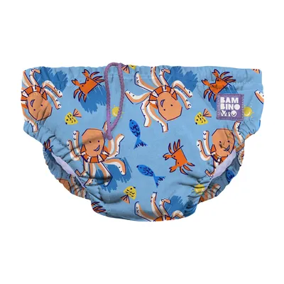 Immagine prodotto di Bambino Mio, Pannolino da nuoto riutilizzabile per bambini e neonati, 1-2 anni - Ideale per giocare in acqua