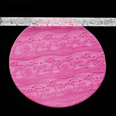 Image de Rouleau à pâtisserie en acrylique de haute qualité Rouleau à pâtisserie Fondant Rouleau à pâte à modeler DIY Cake 23#