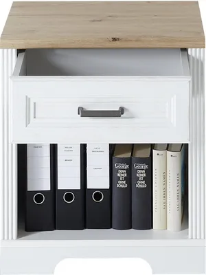 Produktbild von Rollcontainer >Jasmin< in Pinie hell - 54x62x39cm (BxHxT)