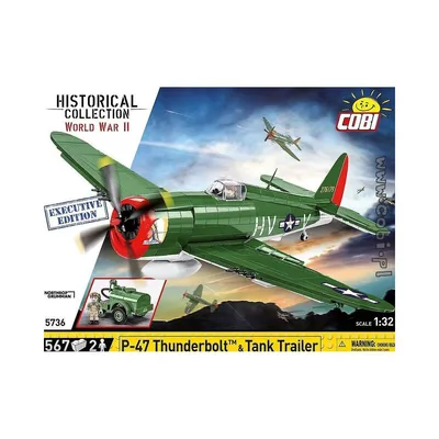Image de Cobi Executive Edition Historical Collection 5736 P-47 Thunderbolt 5736