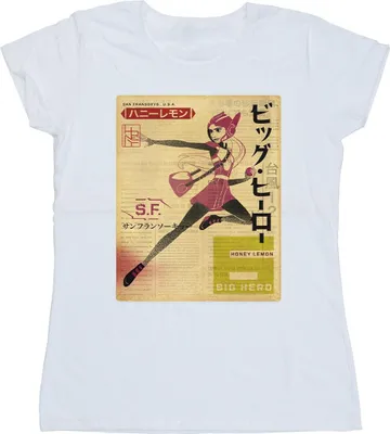 Produktbild von Disney - "Big Hero 6" T-Shirt für Damen BI13109 (M) (Weiß)