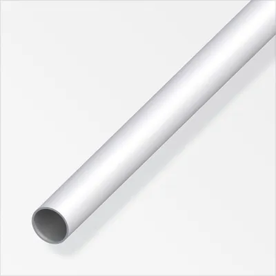 Produktbild von alfer Rundrohr Aluminium eloxiert silber