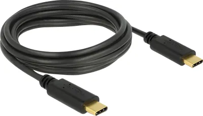 Immagine prodotto di DELOCK Kabel USB 2.0 C > C 3.0m 3A schwarz