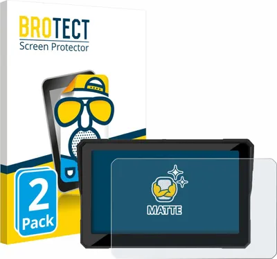 Produktbild von 2x BROTECT Schutzfolie für Carpuride W702S Pro 7" Displayschutz Displayschutzfolie Folie Matt Entspiegelungsfolie