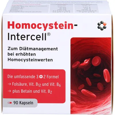 Image de Gélules d'homocystéine Intercell, 90 gélules