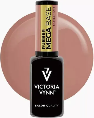 Obrázok produktu pre Victoria Vynn | Mega Base Cover Tan - 8ml - Tmavá béžová - 90% krytie - Samonivelizačné zloženie