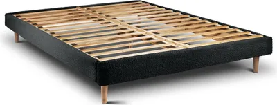 Produktbild von Lattenrost – Bouclé-Stoff– Bausatz zur Selbstmontage - 135x190 cm