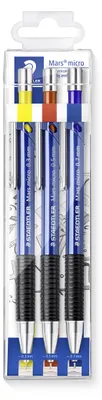 Produktbild von STAEDTLER Mars micro 775 Druckbleistift Etui mit 3 Linienbreiten (0.5/0.7/0.9)