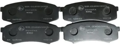 Immagine prodotto di TOYOTA 4Runner Hilux pastiglie freno anteriori originali 04466-YZZC8 OE