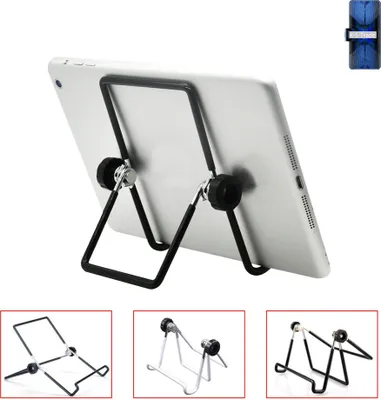 Produktbild von K-S-Trade Tablet-Ständer Tablet-Halterung Tablet-Aufsteller kompatibel mit Lenovo Smart Tab M10 FHD Plus Wi-Fi Alexa faltbarer Tischständer Tablet