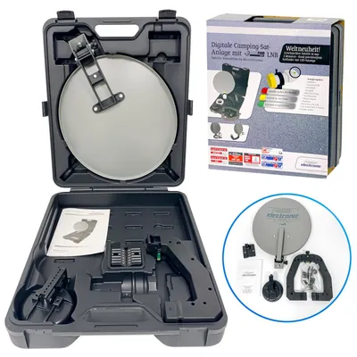 Produktbild von Sat Anlage CS40 für Camping im Koffer