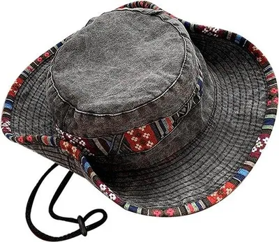 Obrázek produktu pro Skládací klobouk ve westernovém stylu pro ženy a muže – elegantní plážový klobouk s westernovým designem