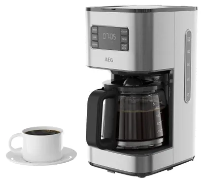 Immagine prodotto di AEG CM5-1-6ST DELI 5 Macchina da caffè con filtro 1,25 l 10 tazze Indicatore del livello dell'acqua