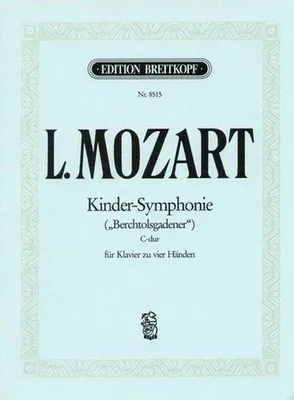 Produktbild von Kinder-Sinfonie (Berchtolsgadener), Ausgabe für Klavier vierhändig