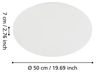 Immagine prodotto di EGLO Plafoniera LED POGLIOLA, 36W, 3350 lm, 3000K, 490 mm