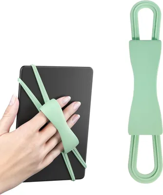 Produktbild von Handhalterung für E-Reader, elastisch, 4,7-8 Zoll, universell, für die Nutzung im Bett