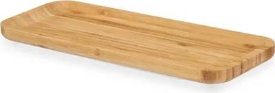 Image de KINVARA | Plateau de service - Plateau - 11 x 29 x 1,6 cm - Bambou - Assiette de service - Décoratif