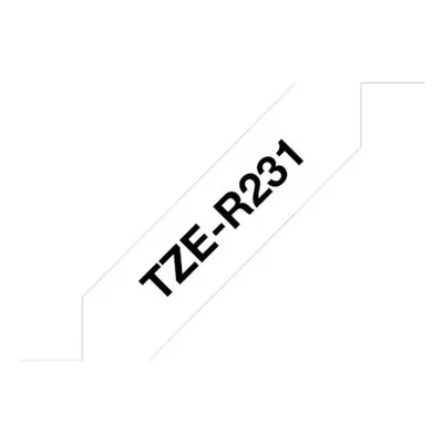Immagine prodotto di Bandtape Brother 12 mm - Testo nero su sfondo bianco