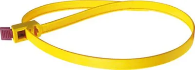 Immagine prodotto di Hellermann Kabelbinder SpeedyTie (750x13, läsbar, gelb, 5 Stück) 485700