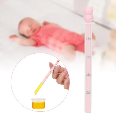 Immagine prodotto di Somministratore medico portatile per neonati, siringa per liquidi, gocciolatore con calibrazione (rosa)