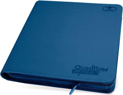 Produktbild von Ultimate Guard Quad-Row ZipFolio XenoSkin Dark Blue