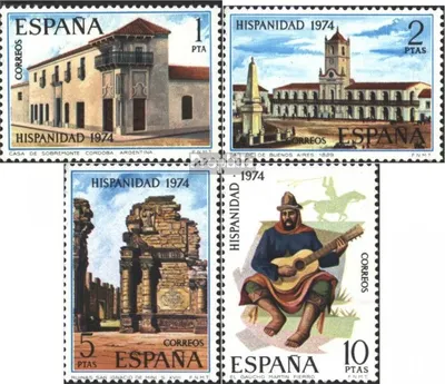 Produktbild von Briefmarken Spanien 1974 Mi 2108-2111 (kompl.Ausg.) postfrisch Argentinien