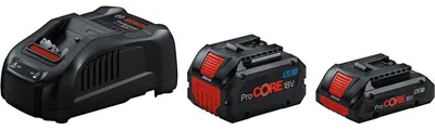 Produktbild von Starter-Set 1 x ProCORE18V 4.0Ah + 1 x ProCORE18V 5.5Ah + GAL 1880 CV