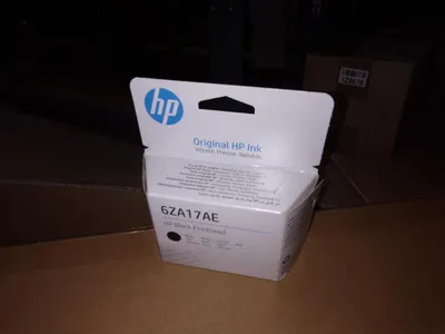 Produktbild von HP 6ZA17AE Schwarz Druckkopf, HP GT Druckköpfe funktionieren in Kombination mit: HP Smart Tank 5002, 5100, 555, 559, 570, 580,..., Thermal Inkjet, Schwarz, Malaysia, 113 mm, 37 mm