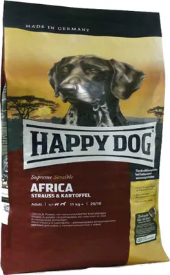 Produktbild von Happy Dog Supreme Africa - Größe: 12,5 kg
