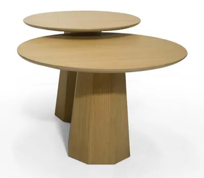 Image de Set 2x tables basses design moderne meubles élégants pour un salon élégant