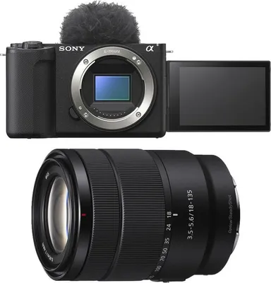 Image de Sony Alpha Zv-E10 Ii Noir + 18-135
