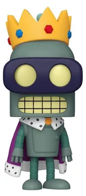 Produktbild von Futurama Pop! Animation Vinyl Figur Super King Bender 9 cm