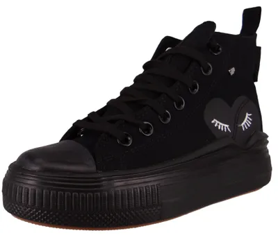 Produktbild von British Knights Damen High Sneaker Kaya Flow Mid High Top B52-3727 Schwarz