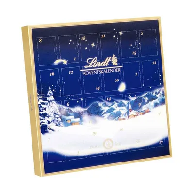Zdjęcie produktu dla Lindt Mini Table Advent Calendar Christmas Magic Chocolate 115g 2-pak