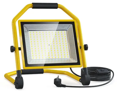 LED-Bauarbeitsleuchte 70 W, 8400 Lumen, 6500 K, IP66, 5 m Kabel