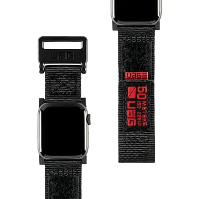 Immagine prodotto di UAG Active Strap Band nero compatibile con Apple Watch Series 1-6 / SE - 38/40 mm