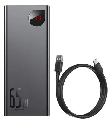 Image de Baseus PPIMDA-D01 power bank Polymer 20000 mAh Black