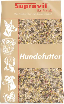Produktbild von Supravit Flockenmix Plus für Hunde 15kg | Schmackhafte Flockenmischung für deinen Hund - optimale Ergänzung zur Fleischfütterung