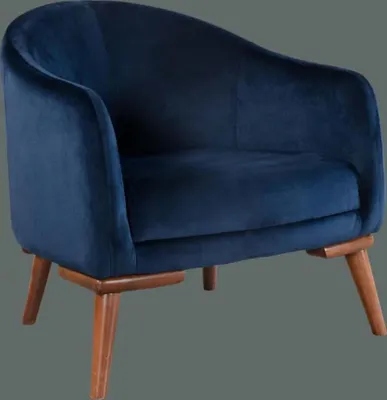 Immagine prodotto di Poltrona monoposto 1 posto Sedile imbottito di design tessuto sedile tessuto moderno nuovo