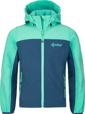 Productafbeelding van Softshelljas voor meisjes, KILPI RAVIA-JG SJ0155KI, turquoise, maat: 122