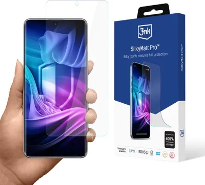 Produktbild von 3mk Display Schutzfolie  Self-Heal Silky Matt Pro für Redmi Note 14 Pro 5G  Self-Heal