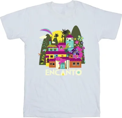 Produktbild von Disney - "Encanto Many Houses" T-Shirt für Herren BI24220 (3XL) (Weiß)