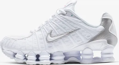 Zdjęcie produktu dla Nike Shox TL "White Metallic Silver Max Orange" Biały, Rozmiar: 48,5